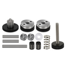 Extrusora HGX, Kit de Engranajes para Extrusora HGX de 2,4 A 0,1 Mm, Accesorios de Impresión 3D para Extrusora de Acero Endurecido con Engranajes de