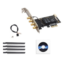 BCM94360CD Hackintosh PCIE Draadloze Adapter 1750 Mbps, Dual-Band 2,4 G/5 GHz, 4.0, Airdrop Handoff-Ondersteuning