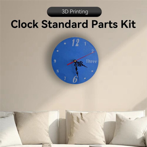 DIY 3D Printing Clock 3D Printer Clock Components Kit Ultra-Quiet DIY Clock Dial 3D Printing DIY Gift 2