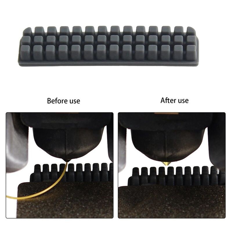 Für Bambu A1-Düse, Silikonbürste, 3D-Drucker-Düsenreinigungswerkzeug Für Bambu A1-Düse, Silikonbürste, 3D-Drucker-Düsenreinigungswerkzeug