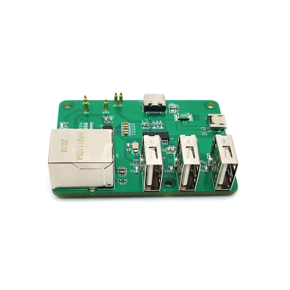 1Pcs Usb To Ethernet Hub Hub For Raspberry Pi Zero Network Hub Expansion Board 6031987591483