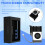 3.5 Inch Touch Screen for Raspberry Pi 5, with Metal Case and Active Cooler 5