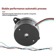 Pancake-Motor 36HS2110 Rund-Extrudermotor 3D-Druckerzubehör Nema14 Schrittmotor