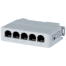 5 Porte 10/100Mbps POE Extender 1 In 4 Out di Rete Ripetitore Supporta IEEE802.3af/At/Bt per PoE NVR IPC 1 Pz