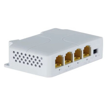 Extension POE 4 10/100/1000 Mbps 1 Entrée 3 Sorties Gigabit PoE Extender 1 à 3 Commutateur Réseau Répéteur pour Commutateur PoE 1 Pièces