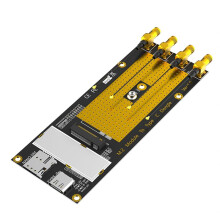 Módulo M.2(M.2) 3G/4G/5G A Adaptador Tipo C/USB 3.0 con Ranura para Tarjeta SIM para Módulo RM500Q/RM500U/GM800/SIM8200