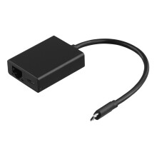 Puerto de Tarjeta de Red Externa RJ45 de 100 Mbps con Indicador LED para Fire TV Stick 4K Adaptador Ethernet Conectar y Usar para Televisores
