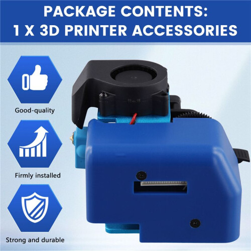 For Artillery 3D Printer Extruder for Genius High Temperature Single Jet Component Extruder Silent, Easy Install 2