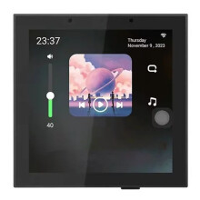 Touch Screen 4 Inch Android 11  Home Audio System Voice Control Tuya WiFi Background Music Wall Amplifier