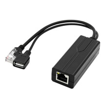 48 V auf 5 V USB-Schnittstelle PoE-Splitter Ethernet 802.3Af /At PoE-Stromversorgungsmodul für Elektronische Geräte der IP-Kamera