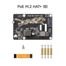 PCIe-zu-M.2-Adapter mit PoE-Funktion Unterstützt NVMe-Protokoll M.2-Solid-State-Laufwerk für Raspberry Pi 5 PoE HAT