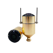 Underwater Fish Finder Camera 12-28V Fishing Vision Camera Waterproof Fish Finder Infrared Light Accessories Gold