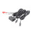 Car Android Navigation Machine AUX Panel TYPE-C+RCA Input Double USB+AUX Interface Panel Extension Cable Adapter Panel 3