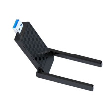 1800Mbps Wireless Network Card WiFi6 USB Adapter Dual Band 2.4G/5Ghz Wi-Fi Dongle 2 Antenna Wireless Receiver for PC