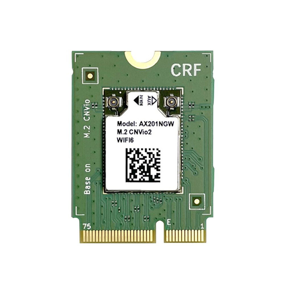 Ax201 Wifi Card Wifi 6 M.2 Cnvio 2974Mbps 2.4G&5G 5.2 802.11Ax Wireless Adapter Card 6031264444631