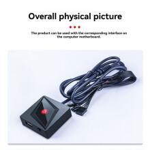 Desktop Computer Desktop PC Motherboard External Start Power Button Extension Cable for Home Office