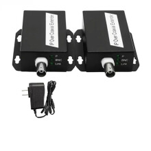 1Pair Ethernet IP Extender over Coax HD Network Kit EoC Coaxial Cable Transmission Extender US PLUG