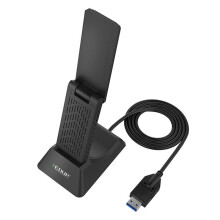 EDUP Receptor WIFI de Alta Potencia para Deportes Electrónicos de 1900 M, Tarjeta de Red USB de Doble Banda, Mejora de Señal, Tarjeta de Red Externa