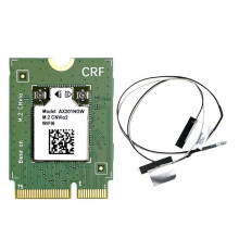 AX201 WiFi Card+2xAntenna WiFi 6 M.2 CNVio 2974Mbps 2.4G&5G 5.2 802.11AX Wireless Adapter Card