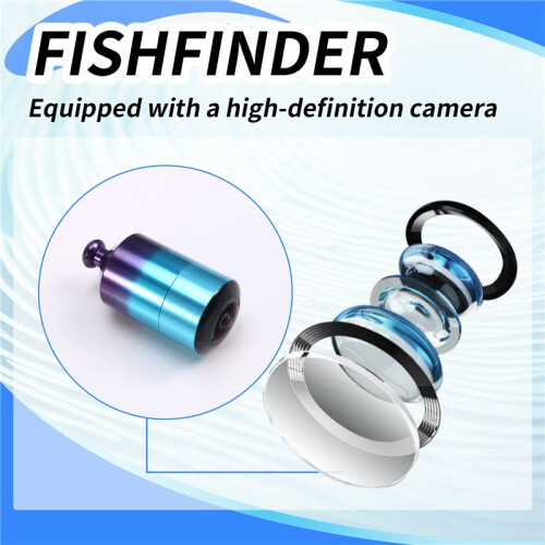 Fish Finder Visual Anchor Fish Camera Telecamera Subacquea per La Pesca Visione Notturna Telecamera per Acque Profonde 2