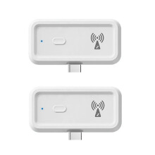 Repetidor de Señal ZigBee Tipo C de 2 Piezas, Amplificador de Señal, Extensor para Life ZigBee Gateway, Asistente de Dispositivos Domésticos