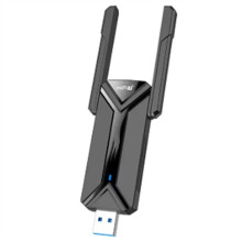 Adaptador USB WiFi7 BE6500 Tarjeta WiFi 5G 6G USB3.0 Tarjeta de Red Inalámbrica USB Wifi 7 Adaptador AX5400 para PC Portátil