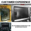 Rádio de Navegação para Carro 8,4 Polegadas Uconnect 4C UAQ LCD Display Screen LA084X01(SL)(02) para  RAM para  Charger 2017-2022 7