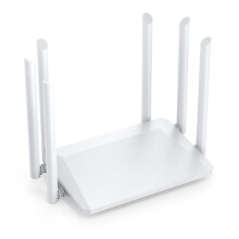 Router Wireless 1200M Antenna Esterna Modem Router Ripetitore WiFi Ad Ampia Copertura 5GHz Segnale Router per Ufficio Domestico EU-PLUG