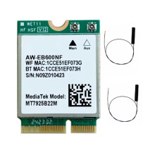 MTK7925 WiFi7 Tri Band Wireless Network Card WiFi Card 2.4G/5G/6Ghz Network Wireless Adapter for Win10/Win11
