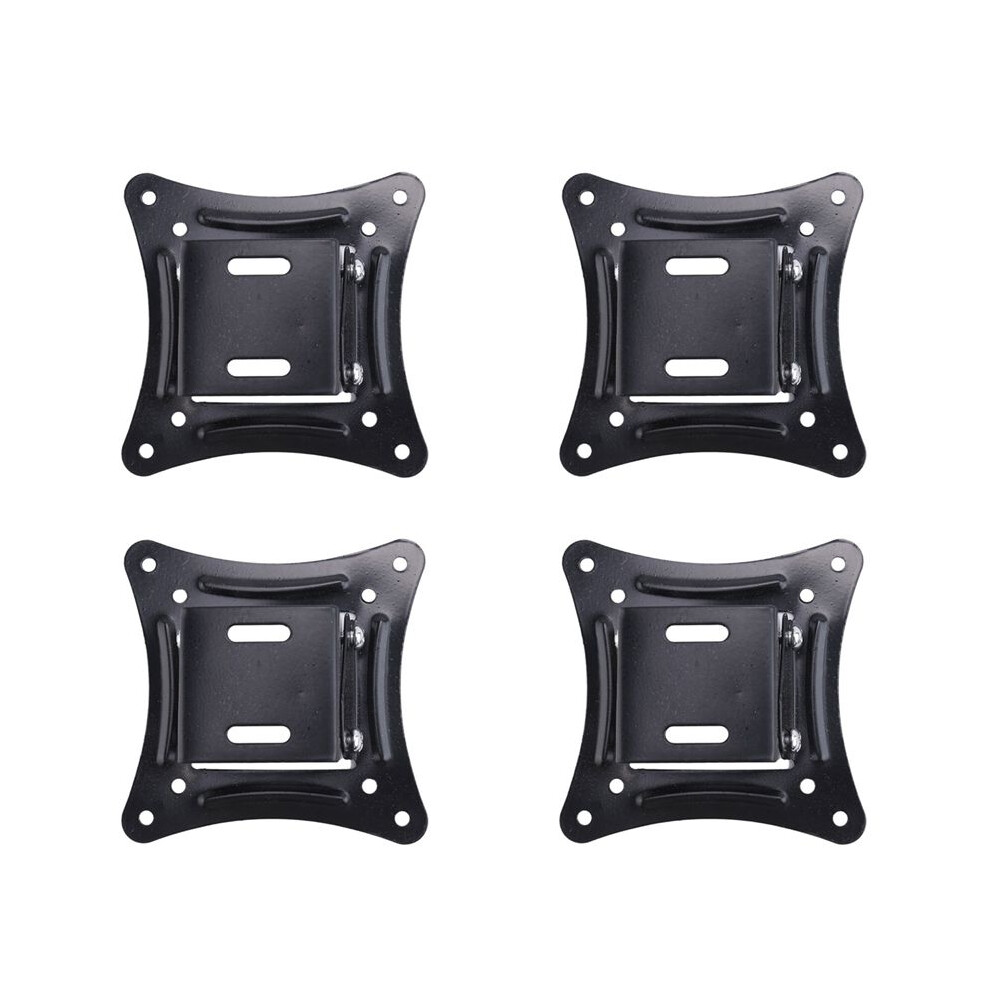 4X Universal Wall Mount Stand For 14-27Inch Lcd Led Screen Height Adjustable Monitor Retractable Wall For Vesa Tv-C12 6031362785476