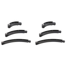 2X 3 Way Mount Helmet Arm Extension Curved Pole Selfie Stick for  9 8 7 6 5 SJCAM 4K Without Screw