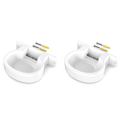 for  Nest WiFi Pro Wall Mounting Bracket Intelligent Speaker Wall Storage Bracket Base, 2 PCS