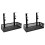 2X Under Desk Cable Management Box Tray Under Desk Wire Management Box Clamp Under Table Cord Management Organizer 1