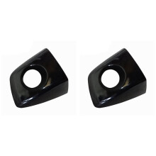 2X Exterior Front Left Door Handle Key Hole Trim Cover Cap Fit for A6 A7 A8 4H1837879