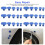 450 Pcs Puller Tabs Paintless Dent Repair Tabs Glue Pulling Tabs Kit for Small Dent 6