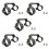 5X Display Holder Bracket Electric Bicycle System Display Bracket for Ebike KT LCD 3 LCD3U LCD8H LCD8HU Display 1