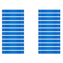 24 Fasce per Sedie per Bambini con Piedini Irrequieti per Sedie, Strumenti ADHD, Sedili Flessibili per Aula Elementare (Blu)