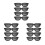 12Pcs Polarized Passive 3D Glasses for Cinema IMIX Screen 1