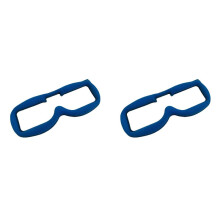2X Foam Pad Soft Goggles Foam Pads Smooth Sweat-Wicking and Comfortable for Fatshark FPV Glasses Parts