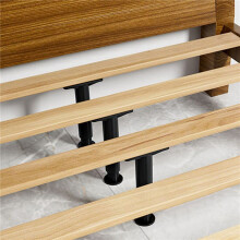 2X Soporte Telescópico Ajustable para Viga de Cama, Patas Reforzadas para Muebles, Patas para Sofá, Cama, Soporte de Carga Inferior, 18CM