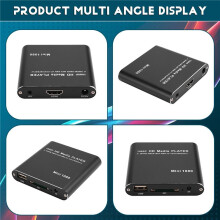 2X MKV H.264 HDD Multimedia Player Full HD 1080P USB Media Player with Media TV Box Support RMVB WMV HDD EU PLUG