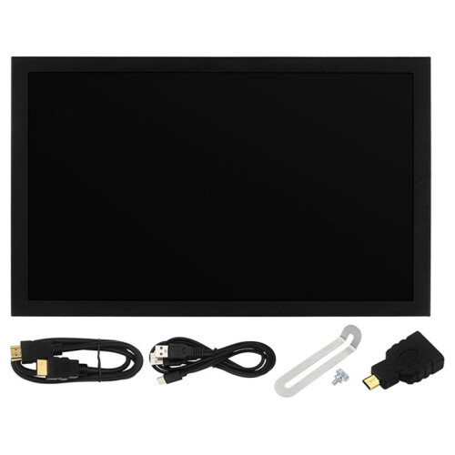2pcs 7 Inch Portable Display IPS 1024x600 LCD -Compatible VGA AV Input  Type C Power in 1
