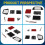 2X V4 IPS OGS LCD Screen Kits for  Game Gear Full Screen V4.0 Display LCD Highlight Brightness for  GG Black 9