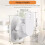 4PCS Universal Speaker Wall Mount Bracket Ceiling Stand Clamp with Adjustable Swivel and Tilt Angle Rotation 6