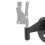 2X Adjustable Bracket Wall Mounted Microphone Support Fixed Base Punching Holes Universal Microphone and Light Holder 8