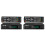 2X Sintonizzatore TV DVB-T2, Ricevitore TV Satellitare Terrestre, Decoder TV Digitale HEVC DVBT2 H.264 HD TV Box, Decoder USB, Spina UE 2