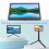 2pcs 7 Inch Portable Display IPS 1024x600 LCD -Compatible VGA AV Input  Type C Power in 9