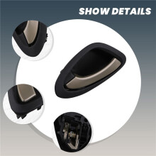 2X Car Inner Door Handle 72160-SEN-H11 72120-SEN-H11 for FIT JAZZ CITY GD 2003-2008 Car Door Pull Handle Left