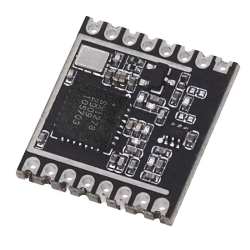 Módulo Transceptor Sem Fio LoRa 433M Comunicação Transparente RF de Longa Distância SX1278 1