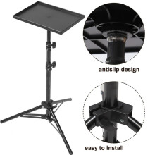 2X Projector Tray Stand Lift Telescopische Stang Live Broadcast Statief Camera Projector Houder